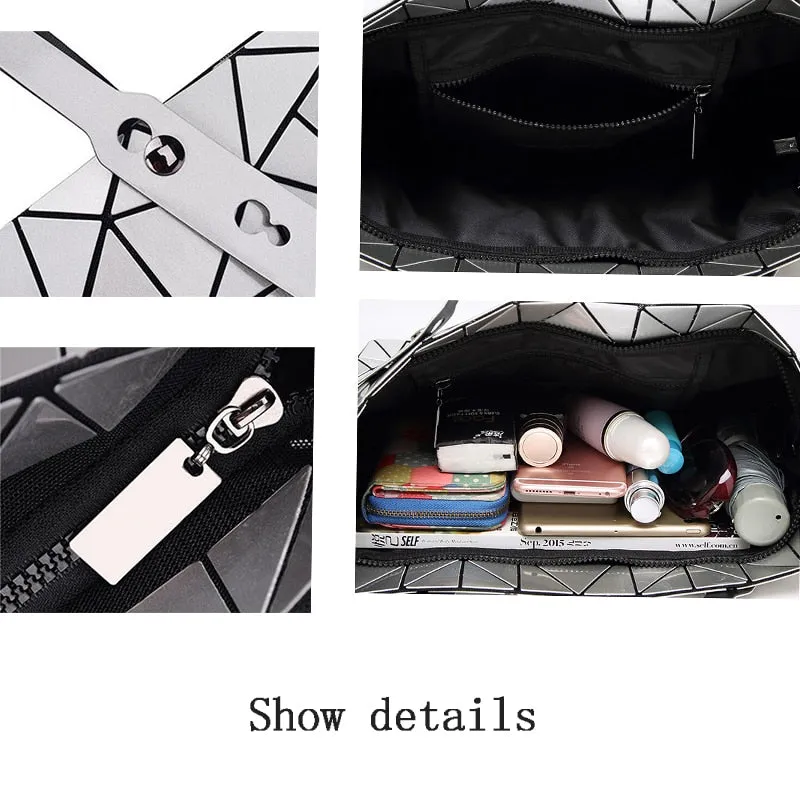 2023 Trend Fashion Bao Women&#39;s Bag Luxury Designer Handbag Beach Hand Bags Hologram Shoulder Tote Bag Sac De Luxe Femme