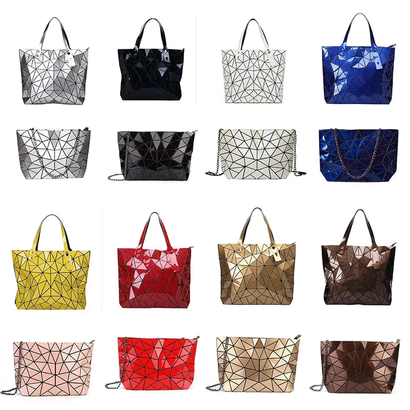 2023 Trend Fashion Bao Women&#39;s Bag Luxury Designer Handbag Beach Hand Bags Hologram Shoulder Tote Bag Sac De Luxe Femme