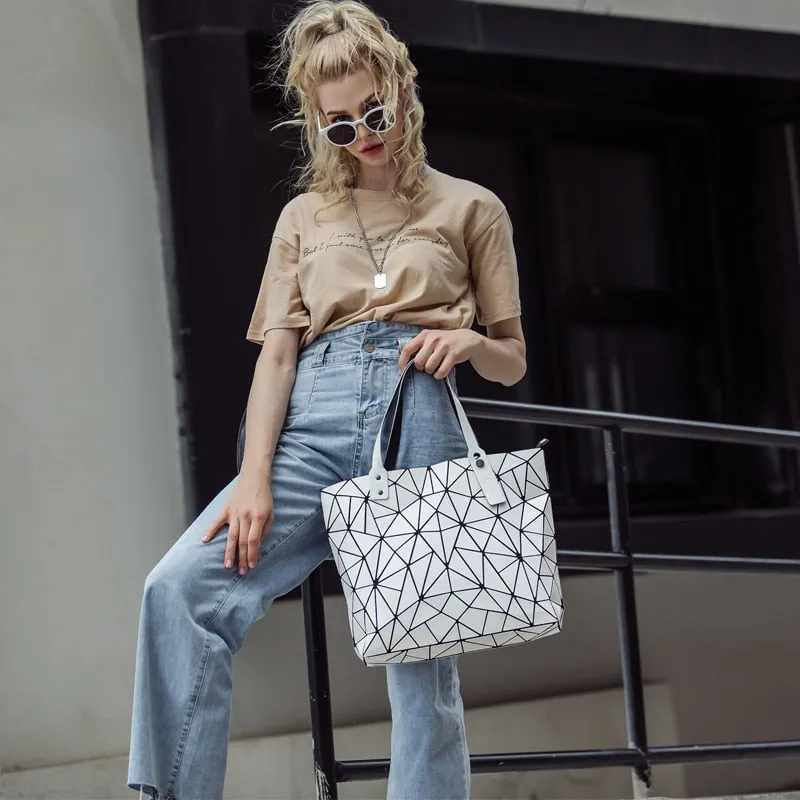 2023 Trend Fashion Bao Women&#39;s Bag Luxury Designer Handbag Beach Hand Bags Hologram Shoulder Tote Bag Sac De Luxe Femme