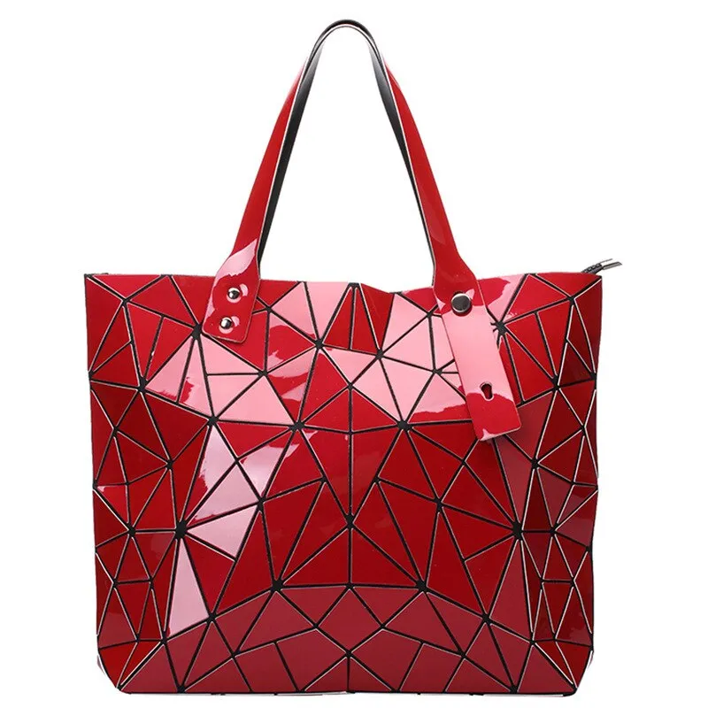 2023 Trend Fashion Bao Women&#39;s Bag Luxury Designer Handbag Beach Hand Bags Hologram Shoulder Tote Bag Sac De Luxe Femme