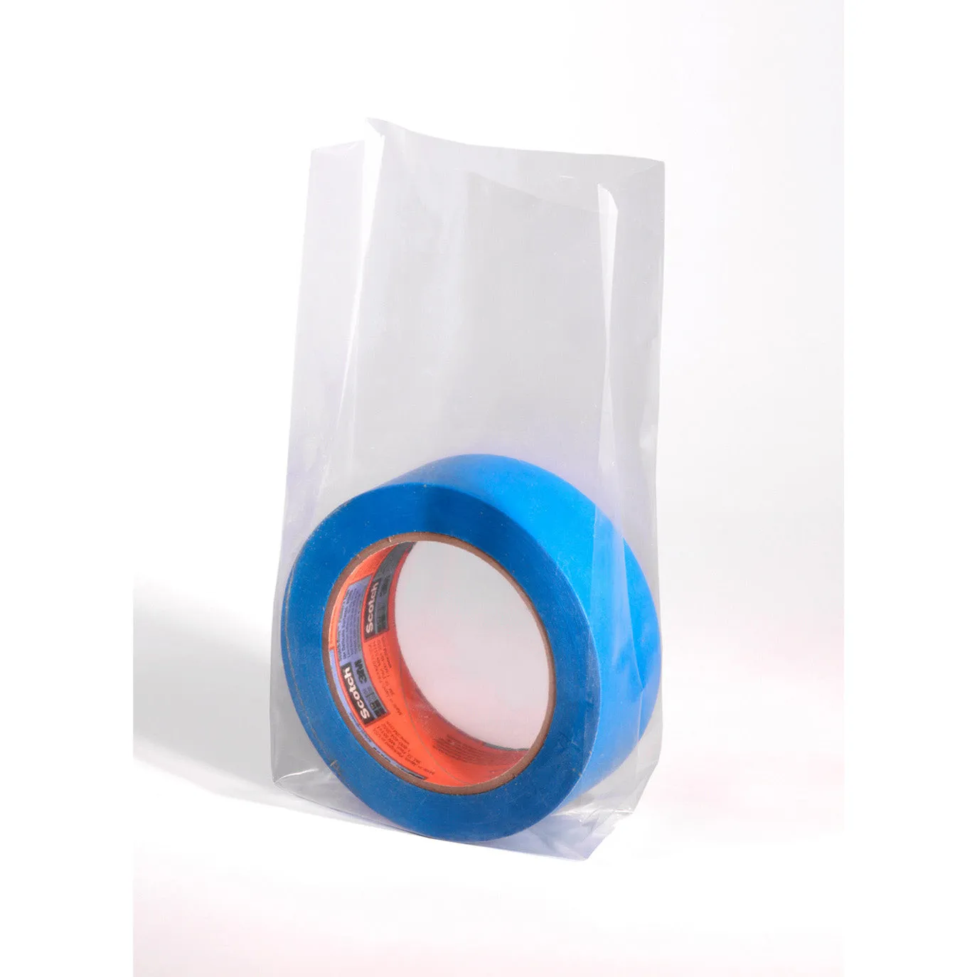 30" x 18" x 48" x 1.5 mil Clear Eco-Manufactured Plastic Side-Gusseted Bags (Case of 200)