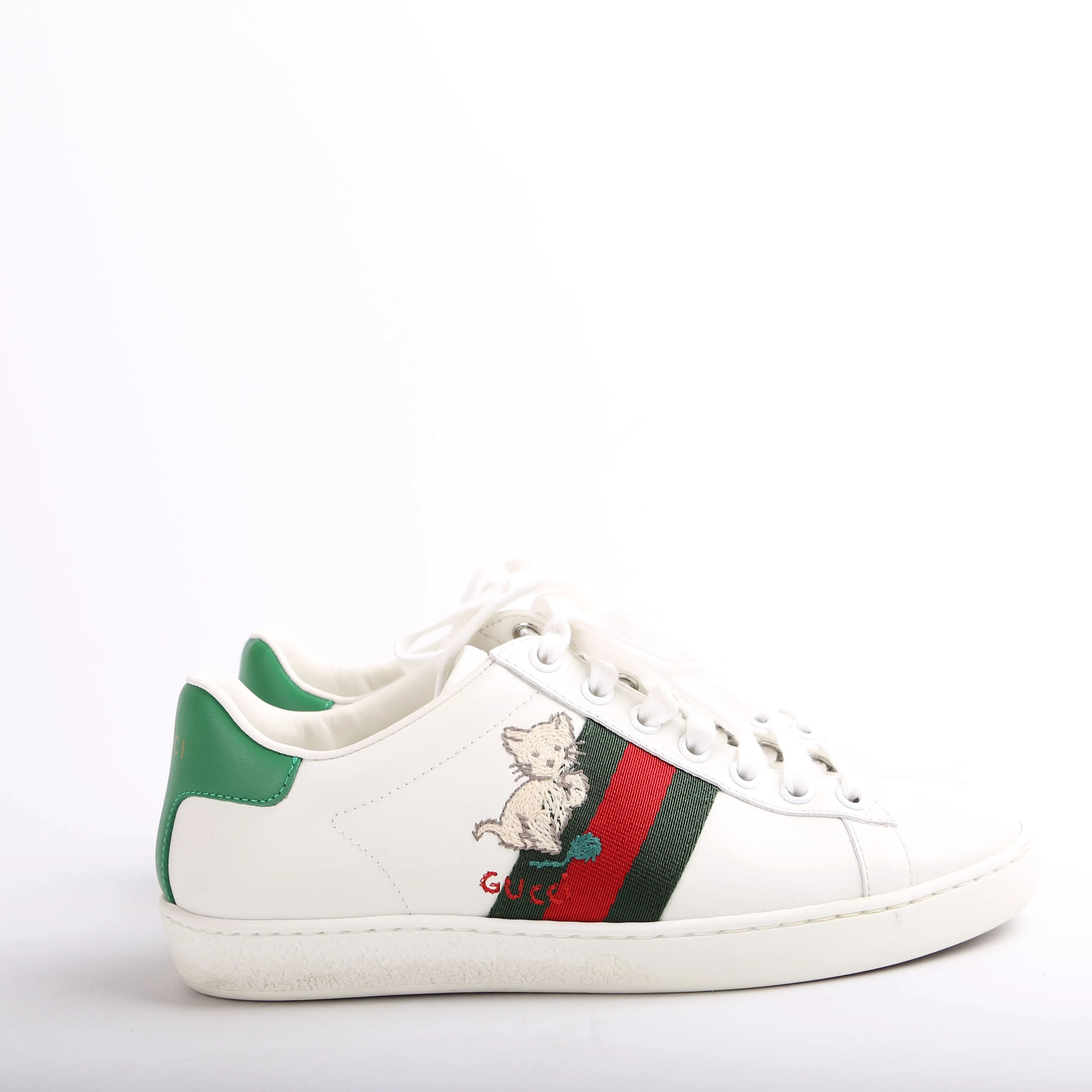Ace Web Pig/Kitten Sneakers Size 34.5