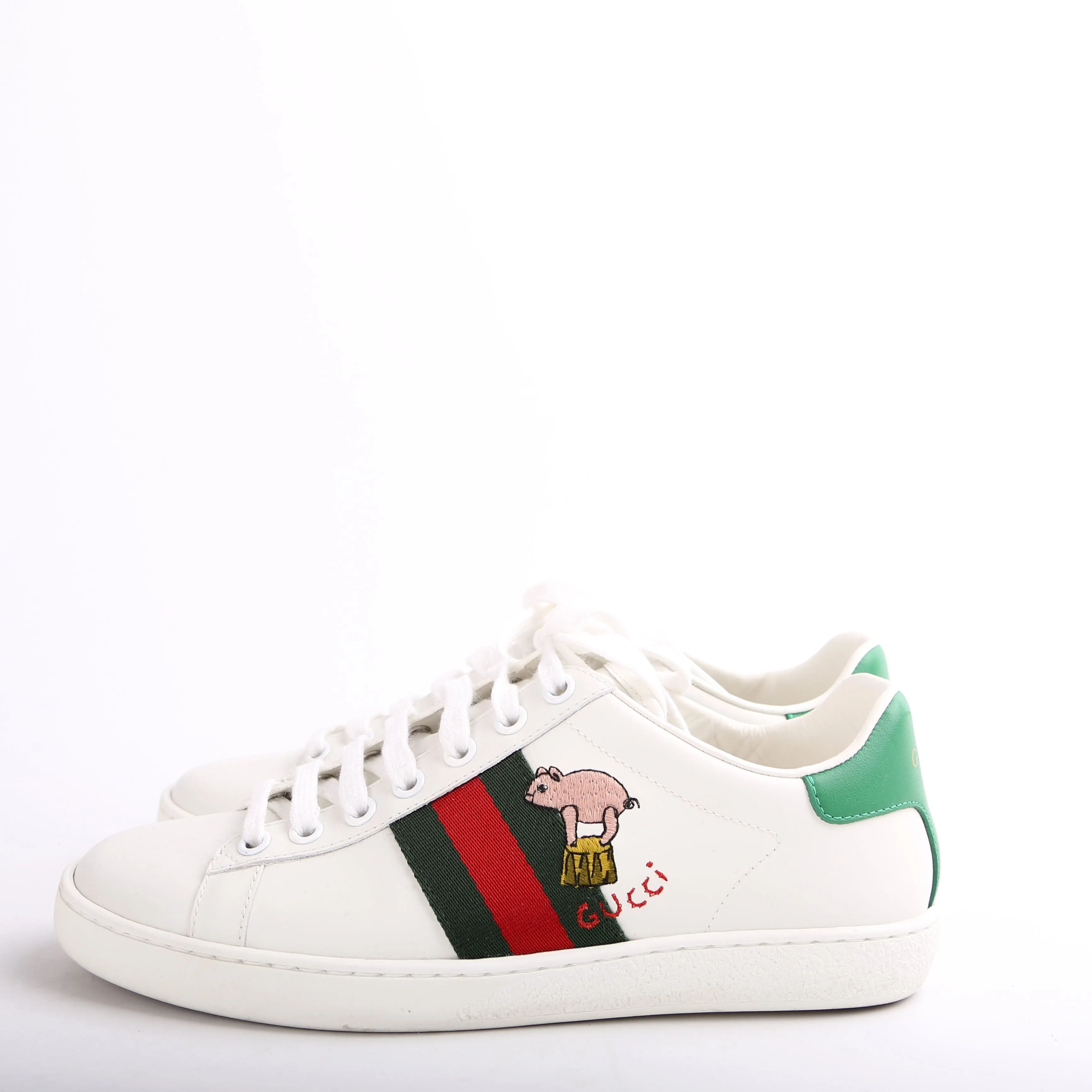 Ace Web Pig/Kitten Sneakers Size 34.5