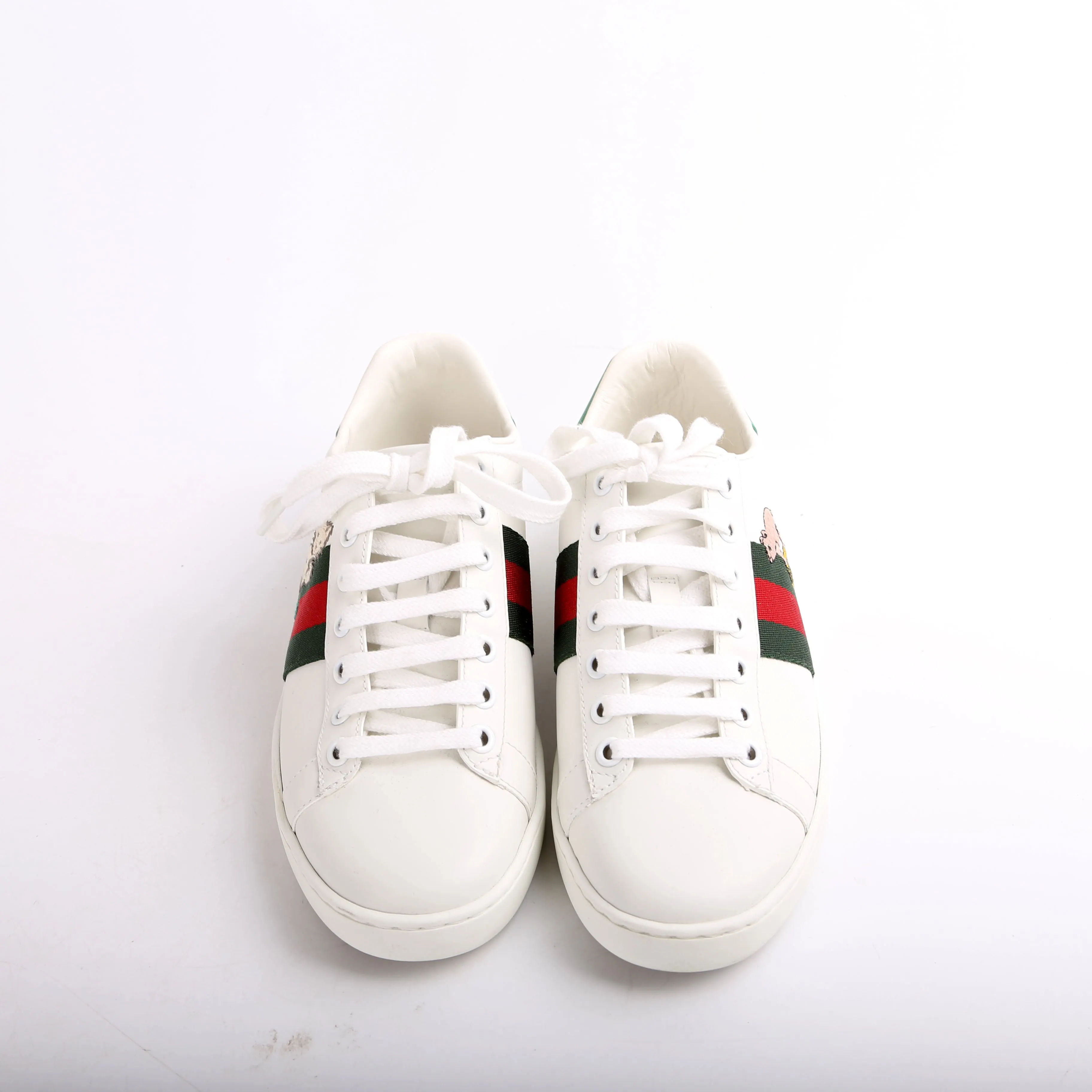 Ace Web Pig/Kitten Sneakers Size 34.5