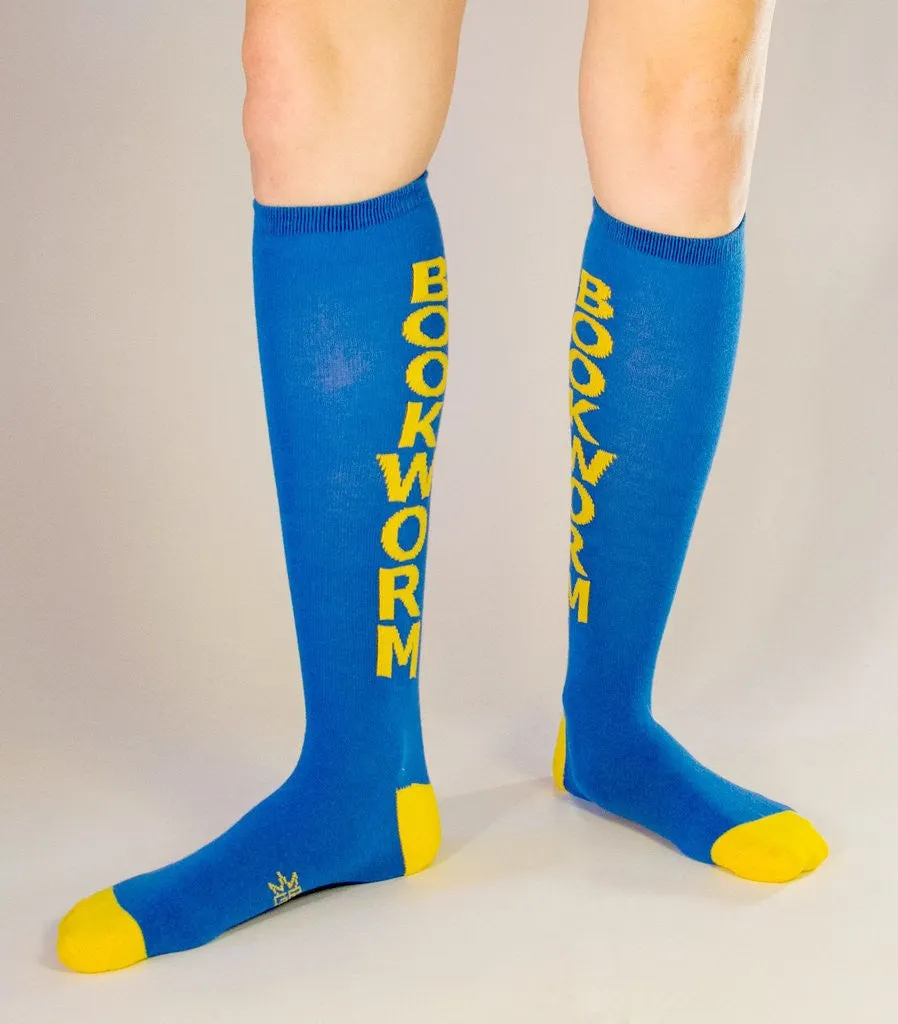 Bookworm Knee High Socks (Unisex)