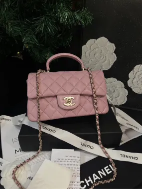 Chanel 24S Pink Purple CF Large Mini Crossbody Bag
