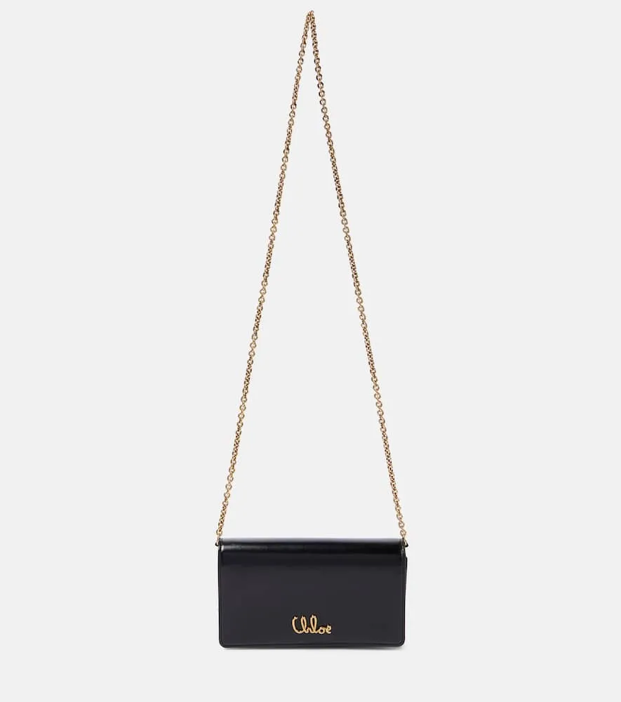 Chloe Iconic Mini leather crossbody bag