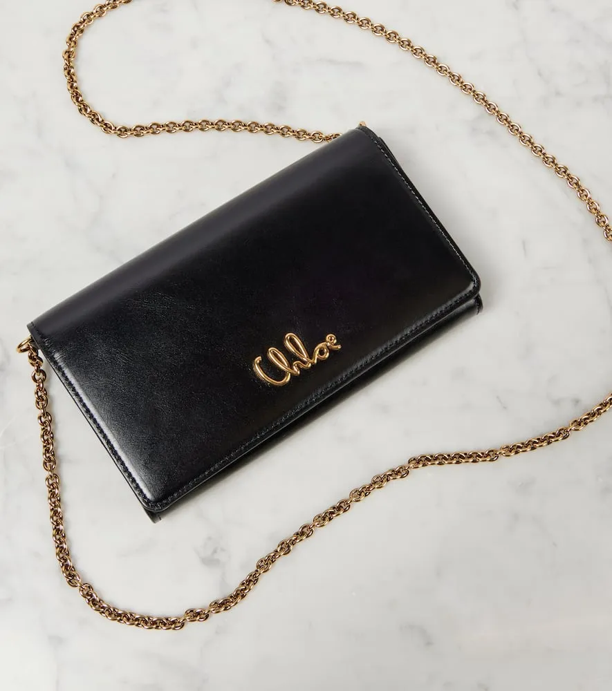 Chloe Iconic Mini leather crossbody bag