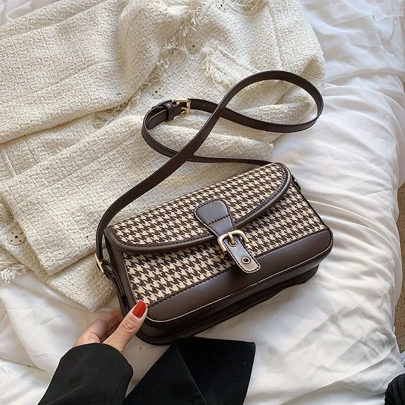 Christmas Gift Hot-selling Bag Women 2024 Autumn/winter New Style Messenger Bag High Fashion Shoulder Bag Underarm Bag Dual-use Bag Square Bag