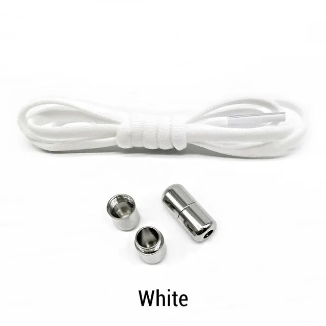 Elastic No Tie Shoelaces Semicircle Shoe Laces For Sneakers