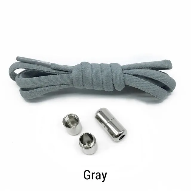 Elastic No Tie Shoelaces Semicircle Shoe Laces For Sneakers