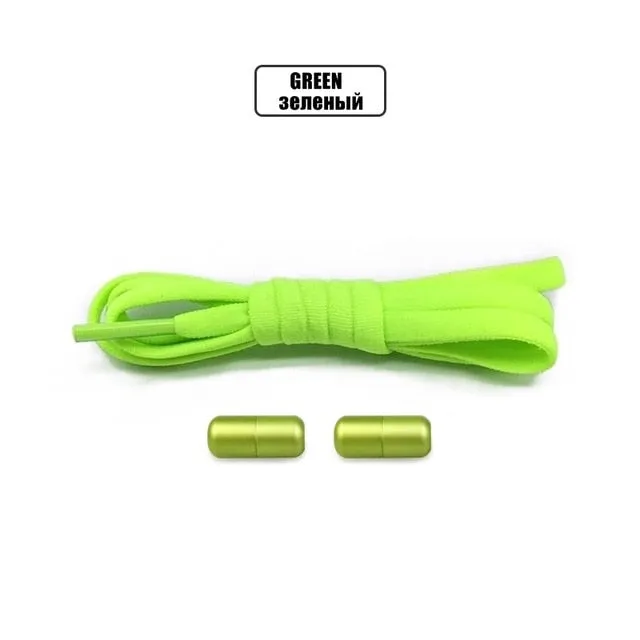 Elastic No Tie Shoelaces Semicircle Shoe Laces For Sneakers