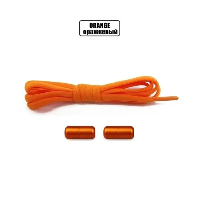 Elastic No Tie Shoelaces Semicircle Shoe Laces For Sneakers
