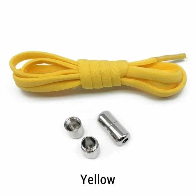 Elastic No Tie Shoelaces Semicircle Shoe Laces For Sneakers