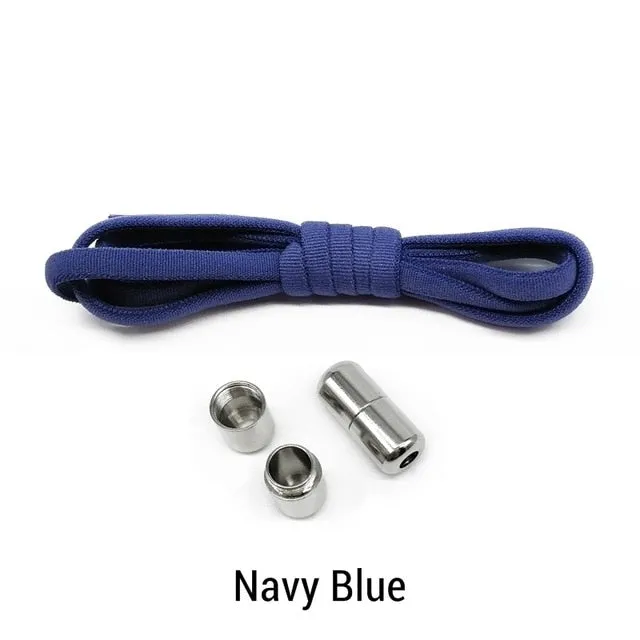 Elastic No Tie Shoelaces Semicircle Shoe Laces For Sneakers