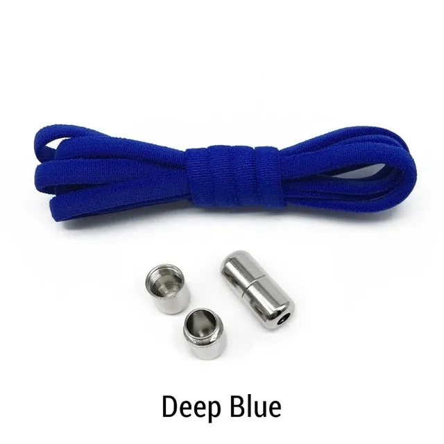 Elastic No Tie Shoelaces Semicircle Shoe Laces For Sneakers