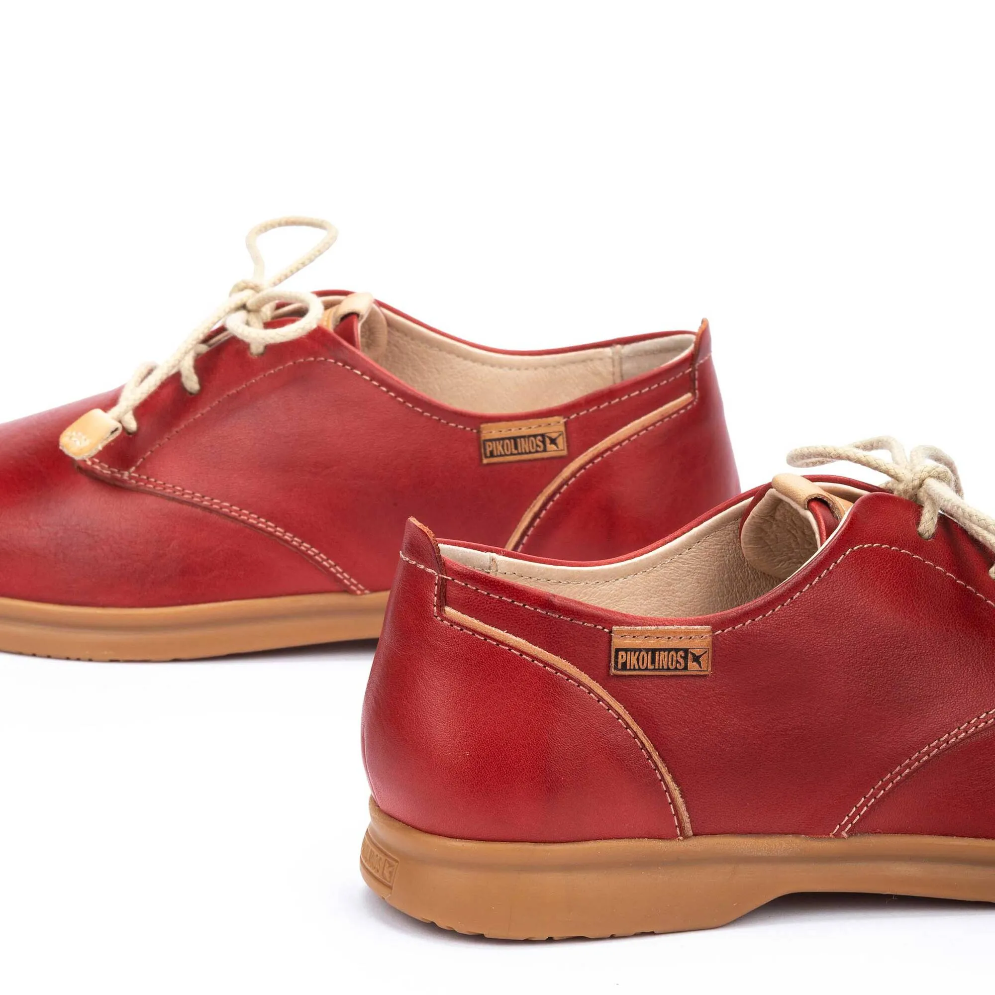 Gandia Leather Blucher Shoe With Laces