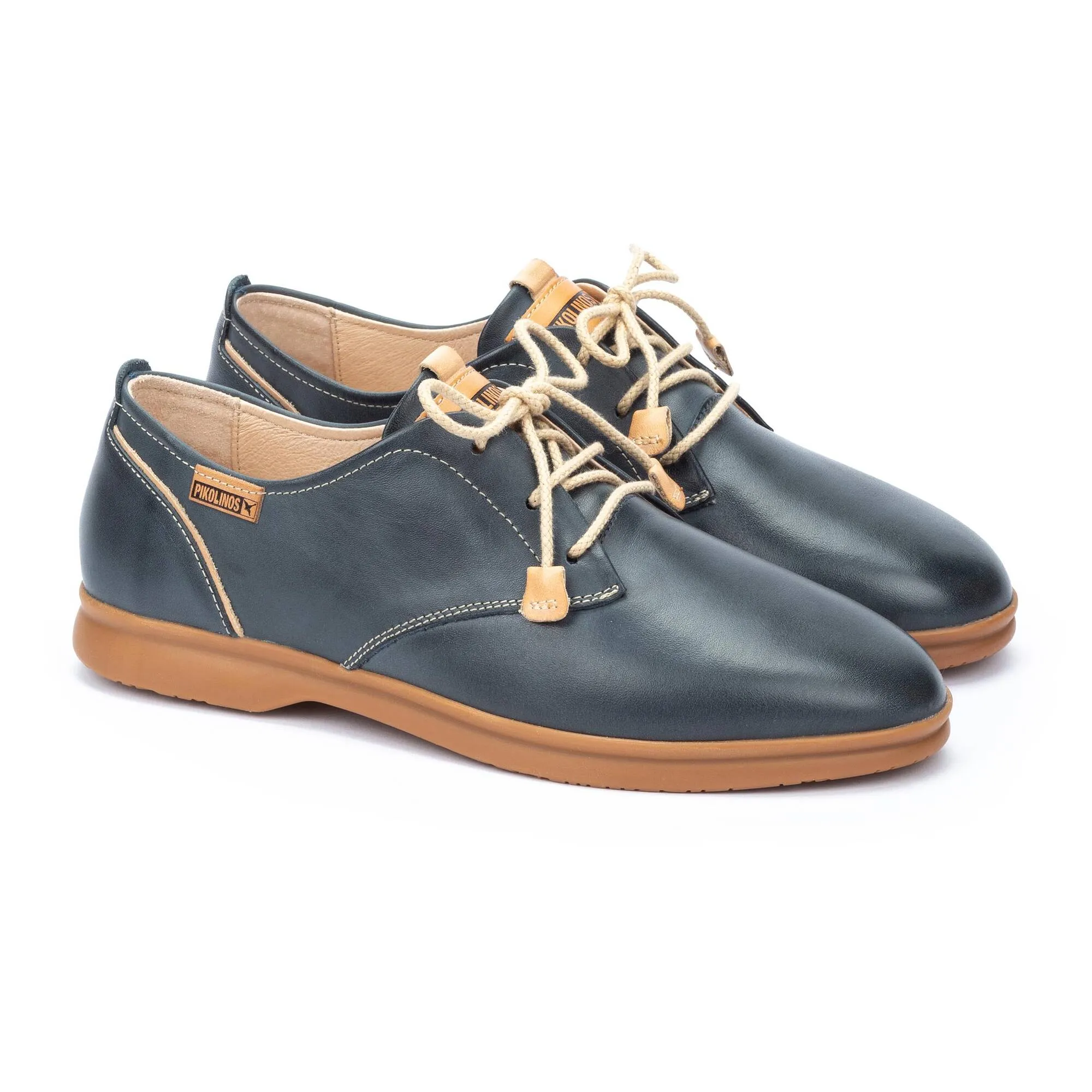Gandia Leather Blucher Shoe With Laces