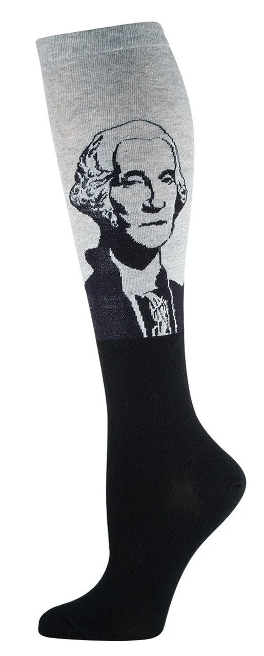 George Washington Knee High Socks (Women's)