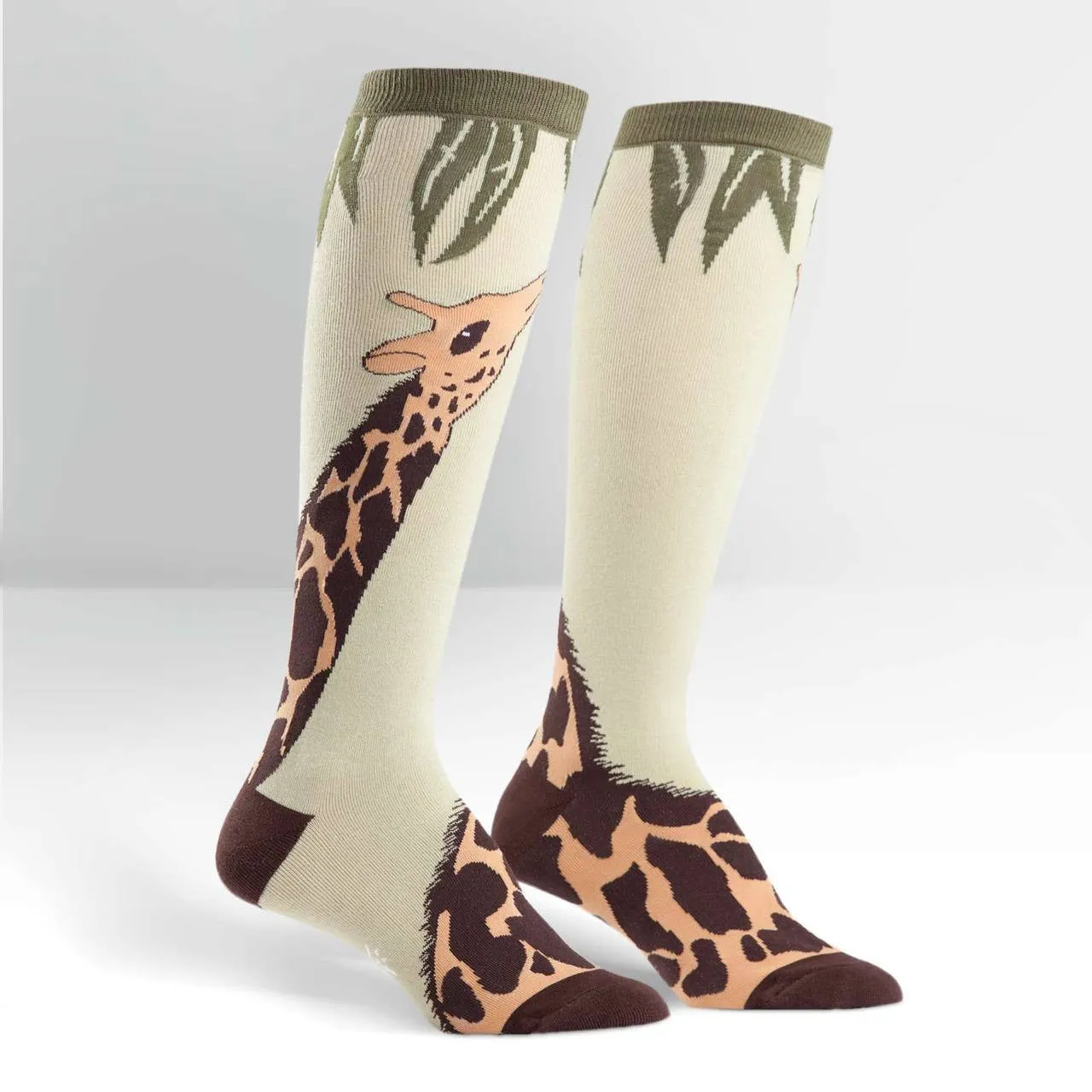 Giraffe Knee High Socks (Women's)