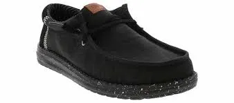 HEY DUDE WALLY ELEVATED BASICS (BLACK/BLACK)