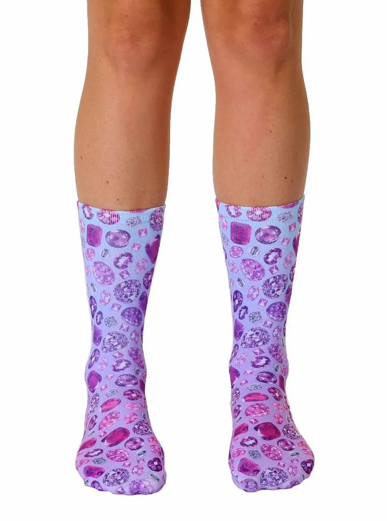 Jewels Crew Socks (Unisex)