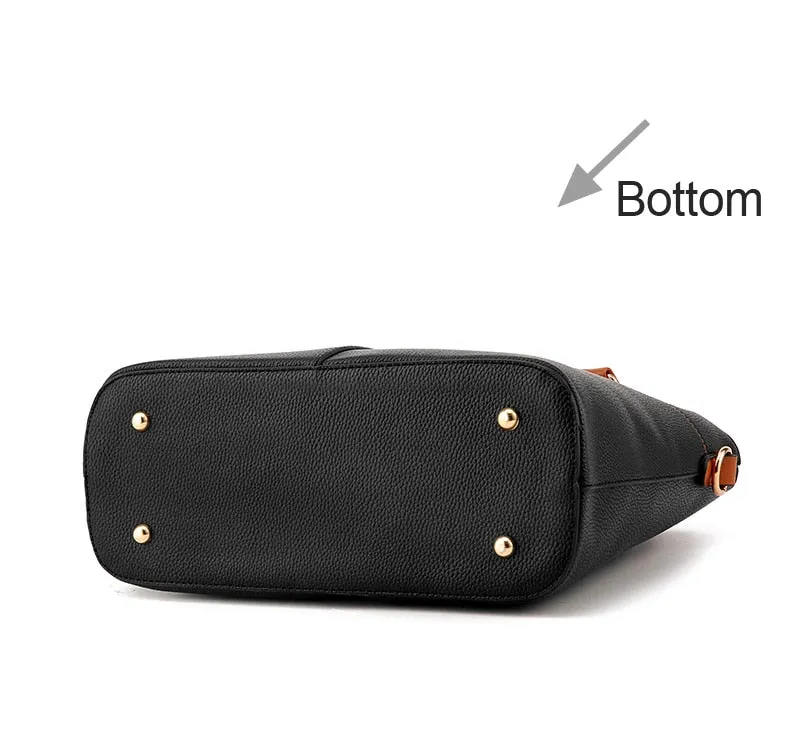 Large Capacity Stylish Leather Bag