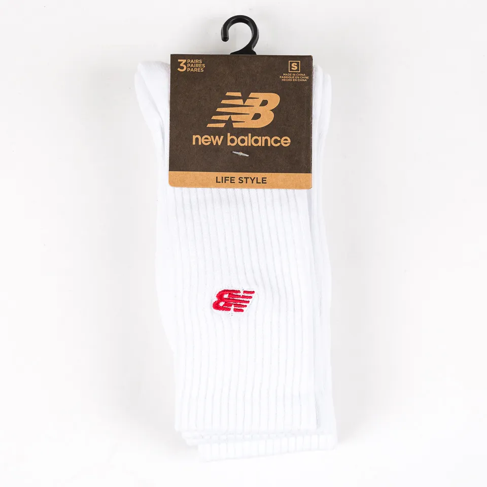 Patch Logo Crew Socks 3 Pairs | The Firm Shop