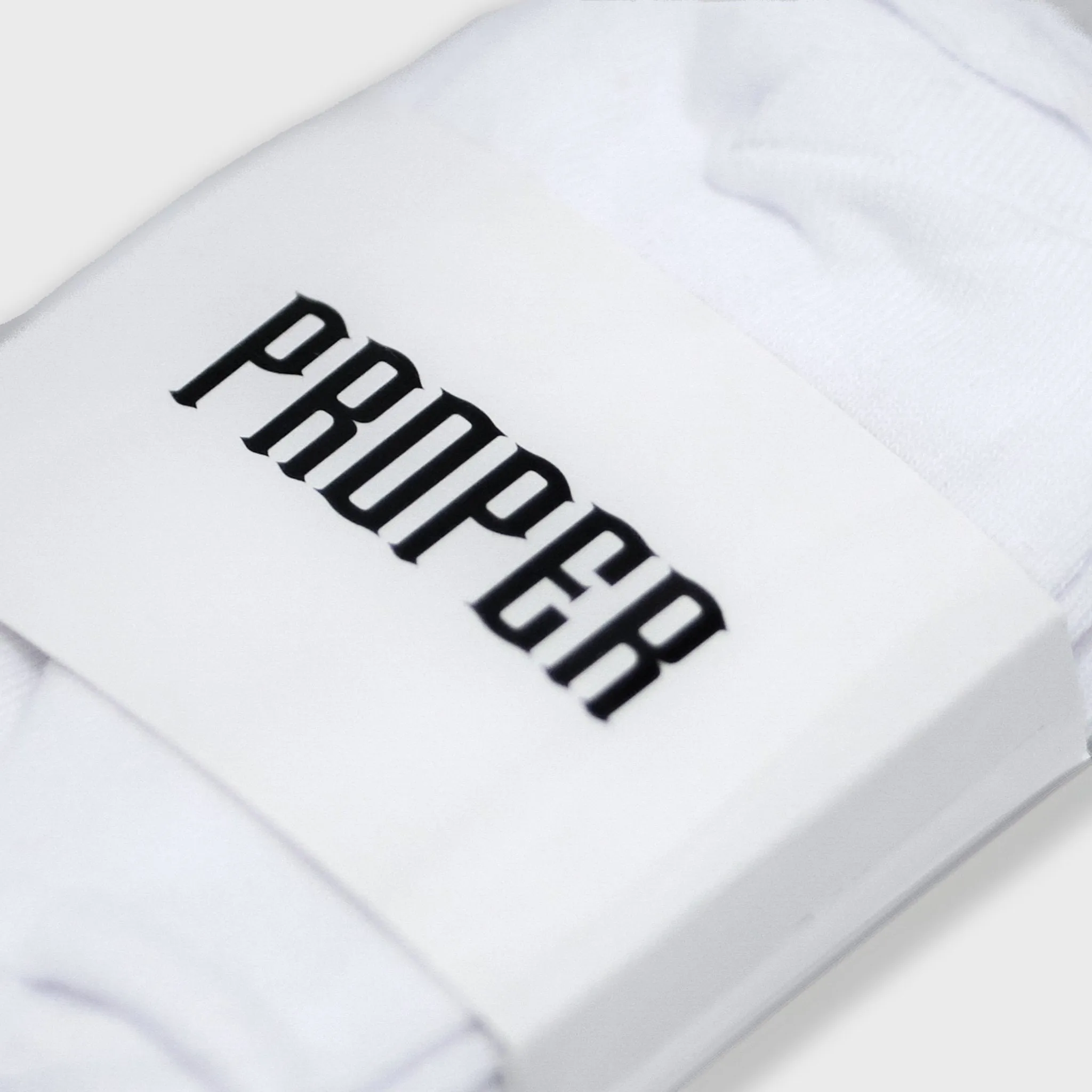 PROPER INVISIBLE SOCKS WHITE 3 PACK