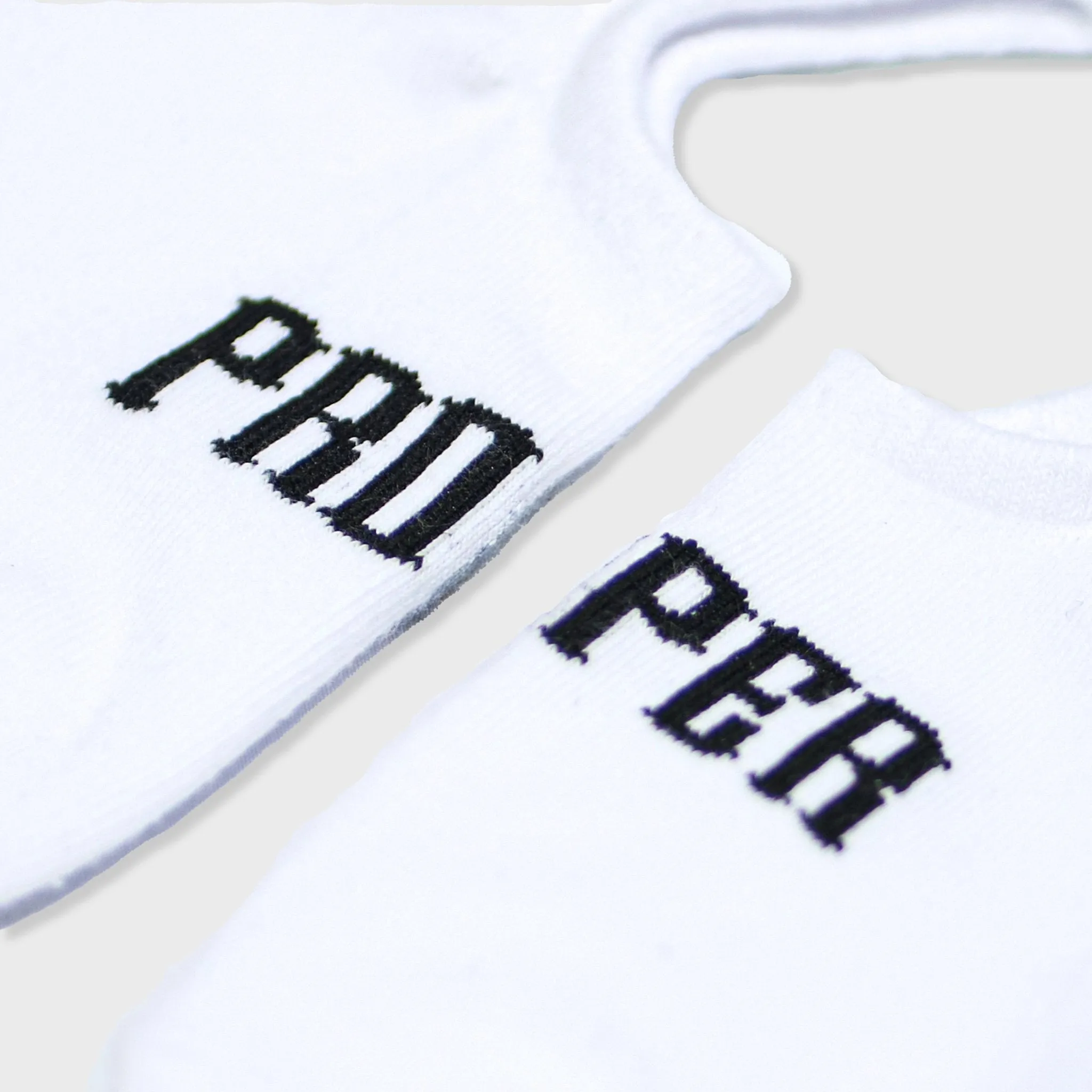 PROPER INVISIBLE SOCKS WHITE 3 PACK