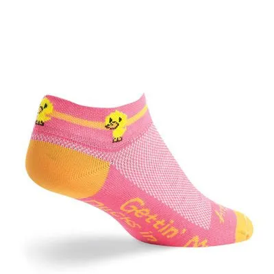SockGuy S/M Quack Duck Low Cut Sport Socks
