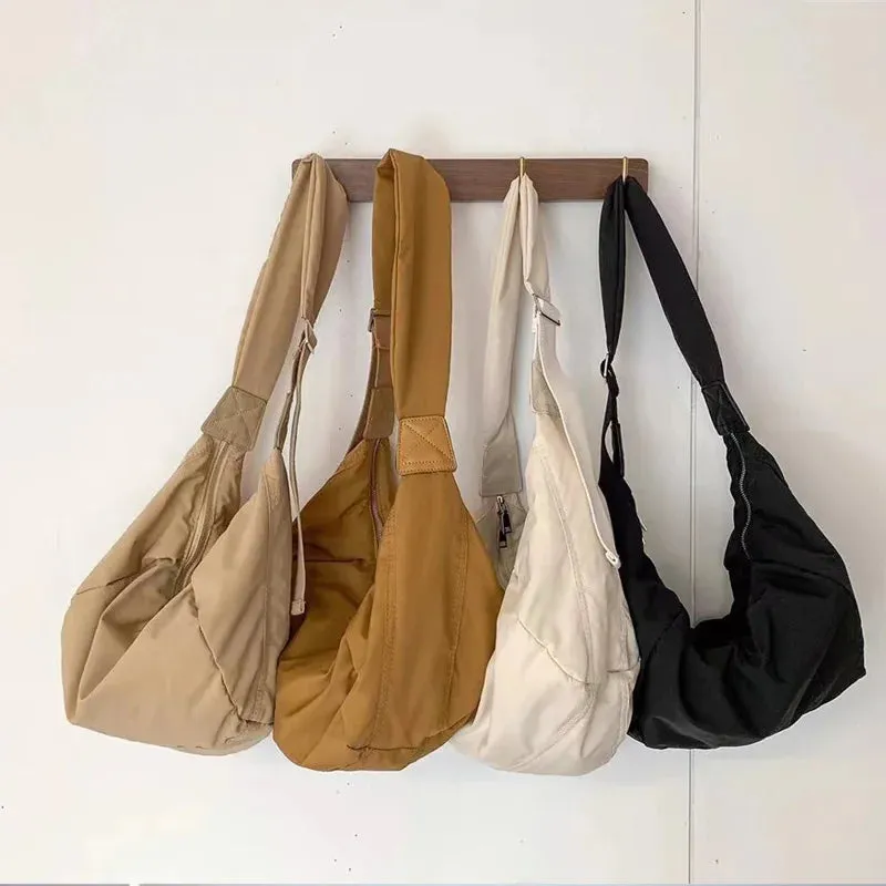 Uakiss Women School Messenger Bags For Women Crossbody Ladies Designer Handbag Solid Large Capacity Casual nylon Shoulder Female Bags